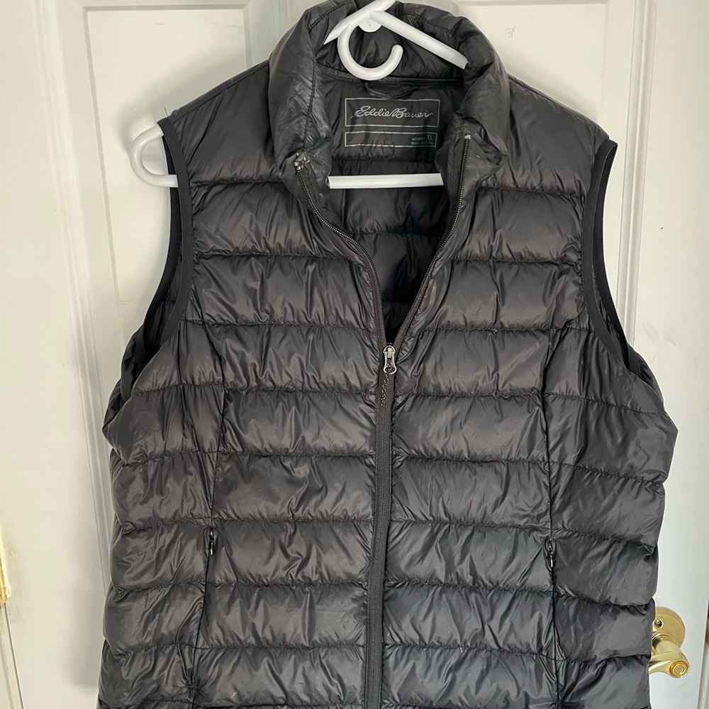 Eddie Bauer Down Black Vest